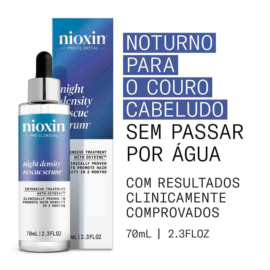 Nioxin Intensivos NIGHT DENSITY - Tratamento Noturno Anticaspa - 70ml