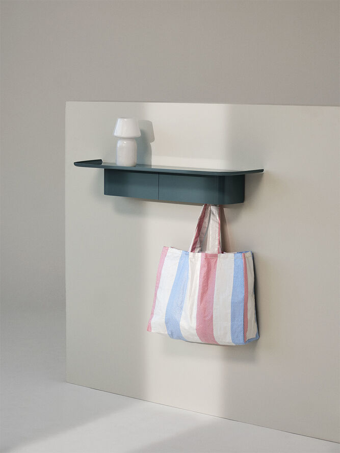 Hay Korpus Shelf-Large 7 hooks-Sea powd Sea