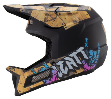 Casque Intégral VTT Leatt Gravity 2.0 Woody Multicouleur