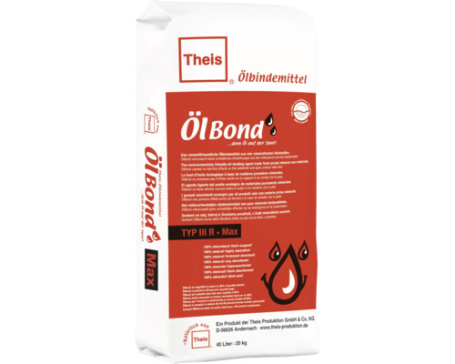 Olie-absorberend Theis OilBond Type III R Max 40 l = 20 kg