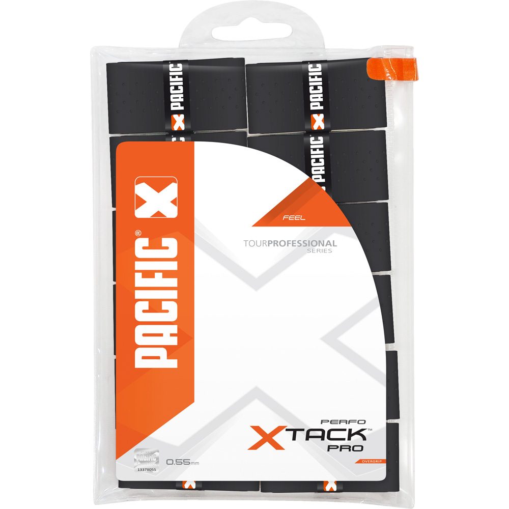 Pacific X Tack Pro Performance Griffbänder 0,55mm 12er schwarz