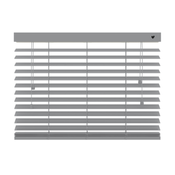 vtwonen houten jaloezie 50 mm grijs (kleurnr. 956) 120x180 cm (bxh)