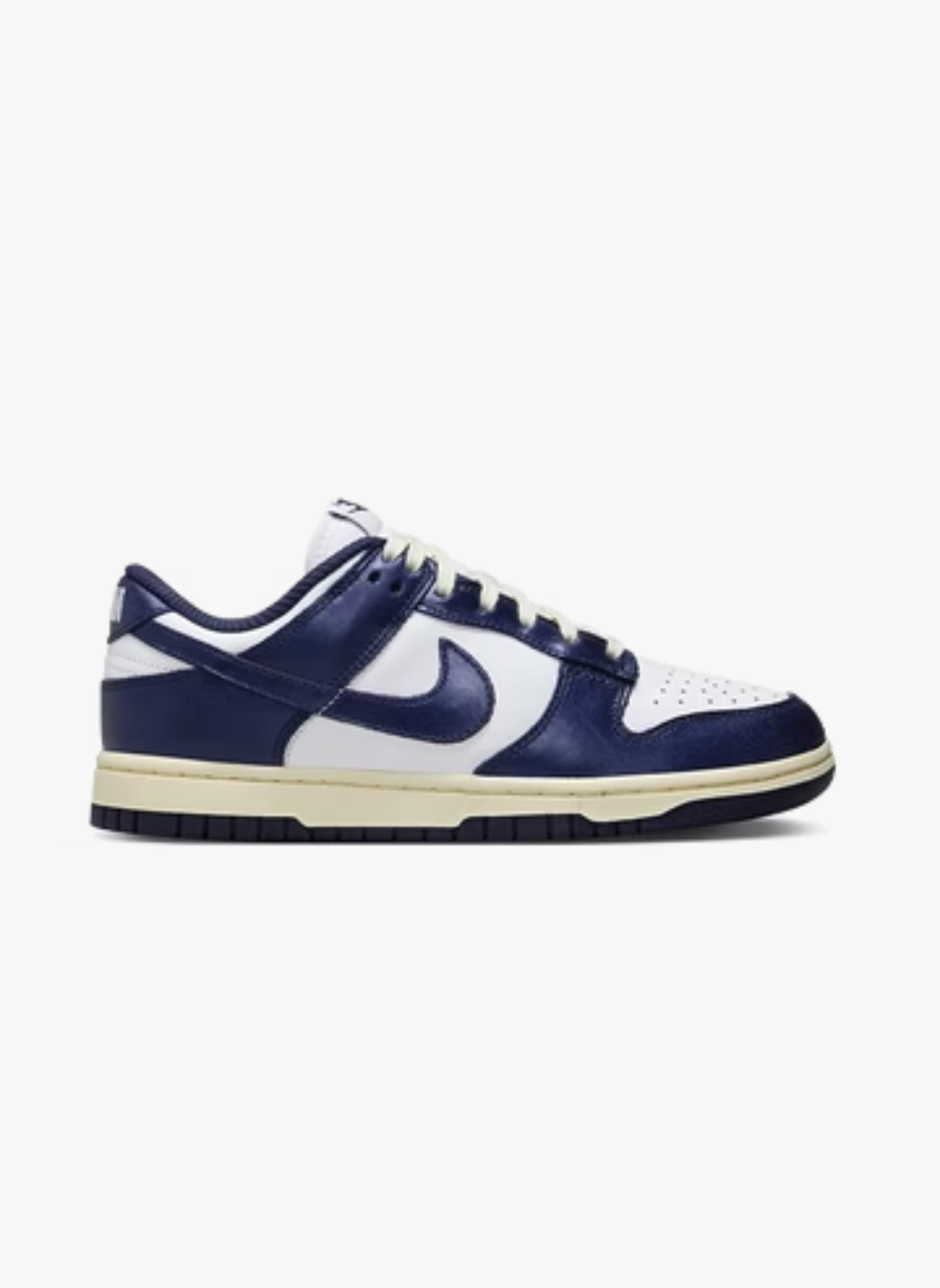 DUNK - Basket basses en cuir | Blanc