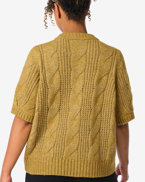 haut en maille Foxi pour femmes vert