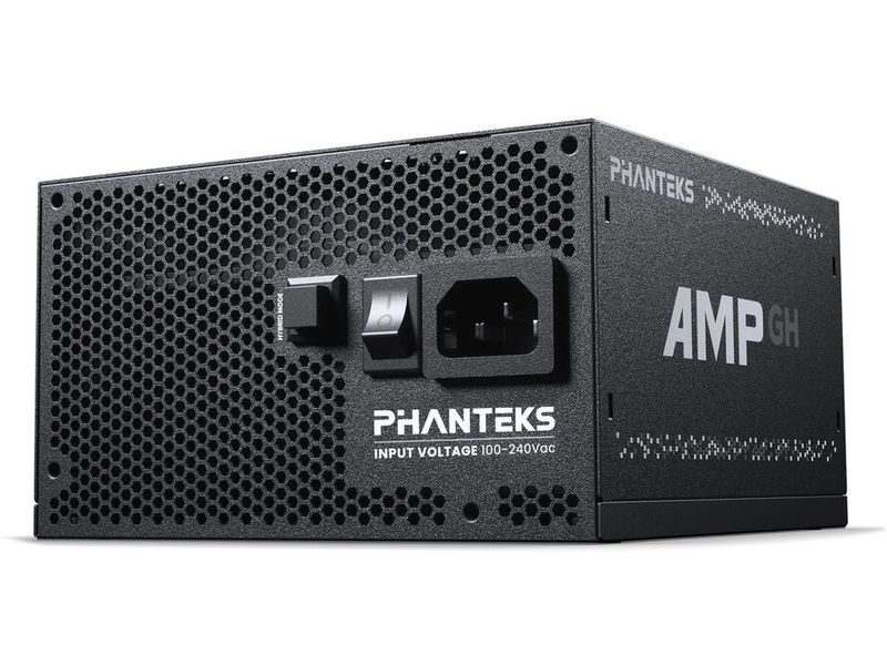Phanteks Netzteil AMP GH 1200 W 1200W Netzteil mit 80 PLUS Platinum Zertifizierung, PCIe 5.1 und ATX 3.1 Unterstützung