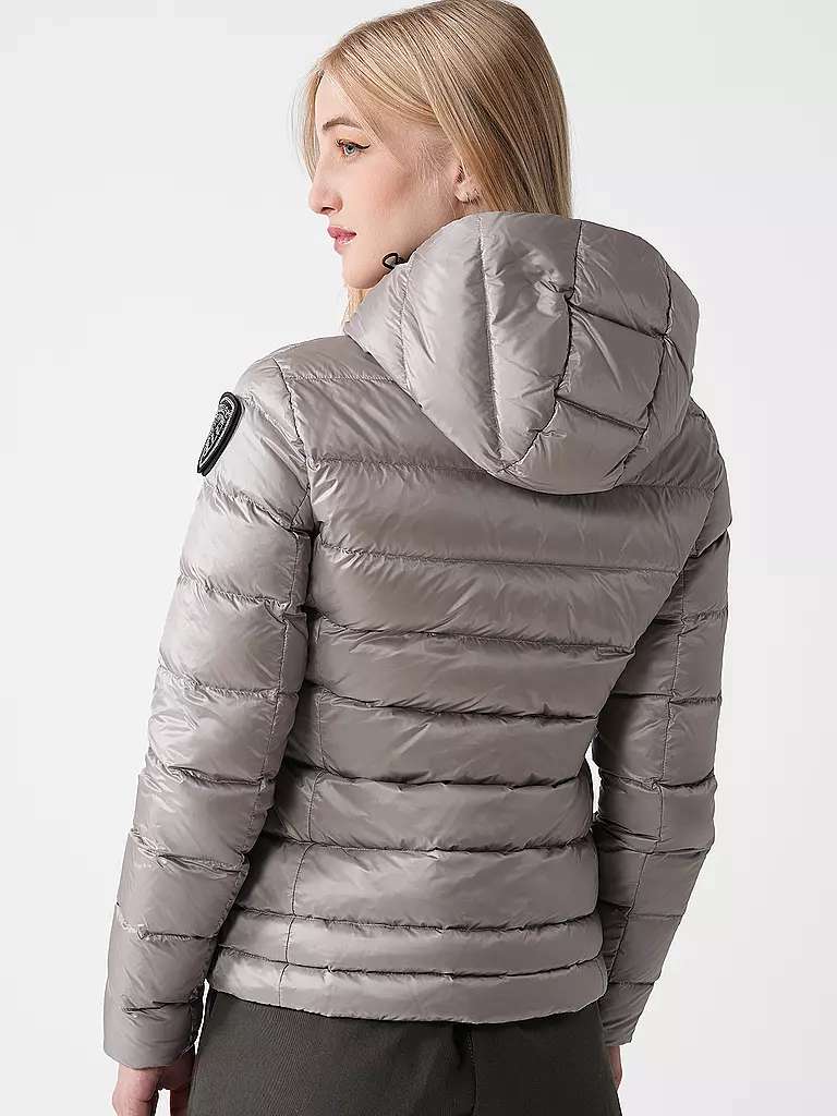 BLAUER Daunenjacke CHARME hellgrau