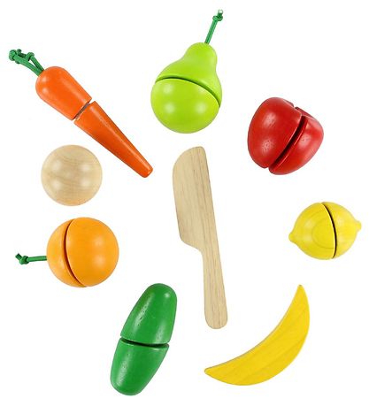 PlanToys Spiellebensmittel - Obst & Gemüse