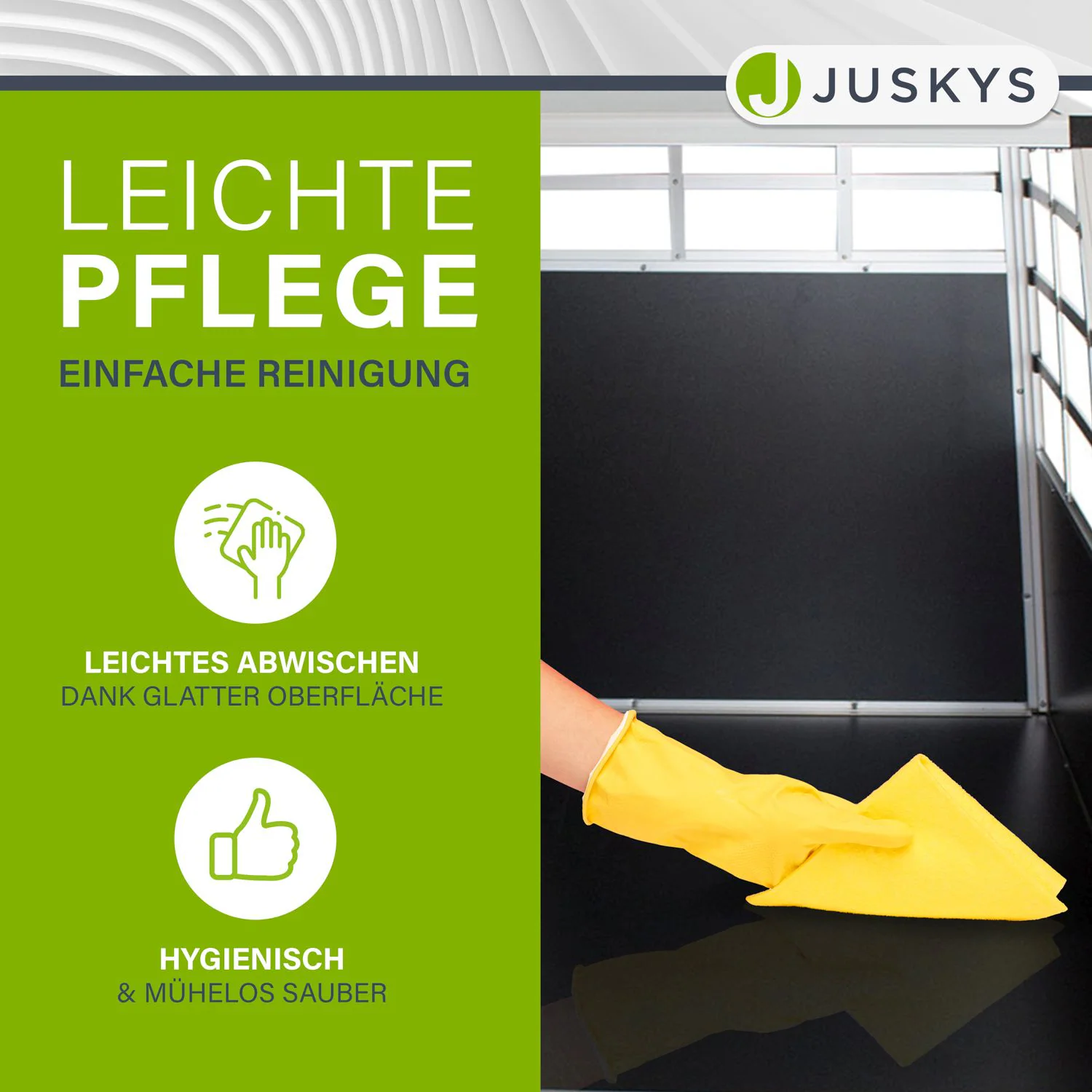 Juskys Alu Hundetransportbox XL - 96×91×70 cm verschließbar & pflegeleicht - Hundebox für Hunde