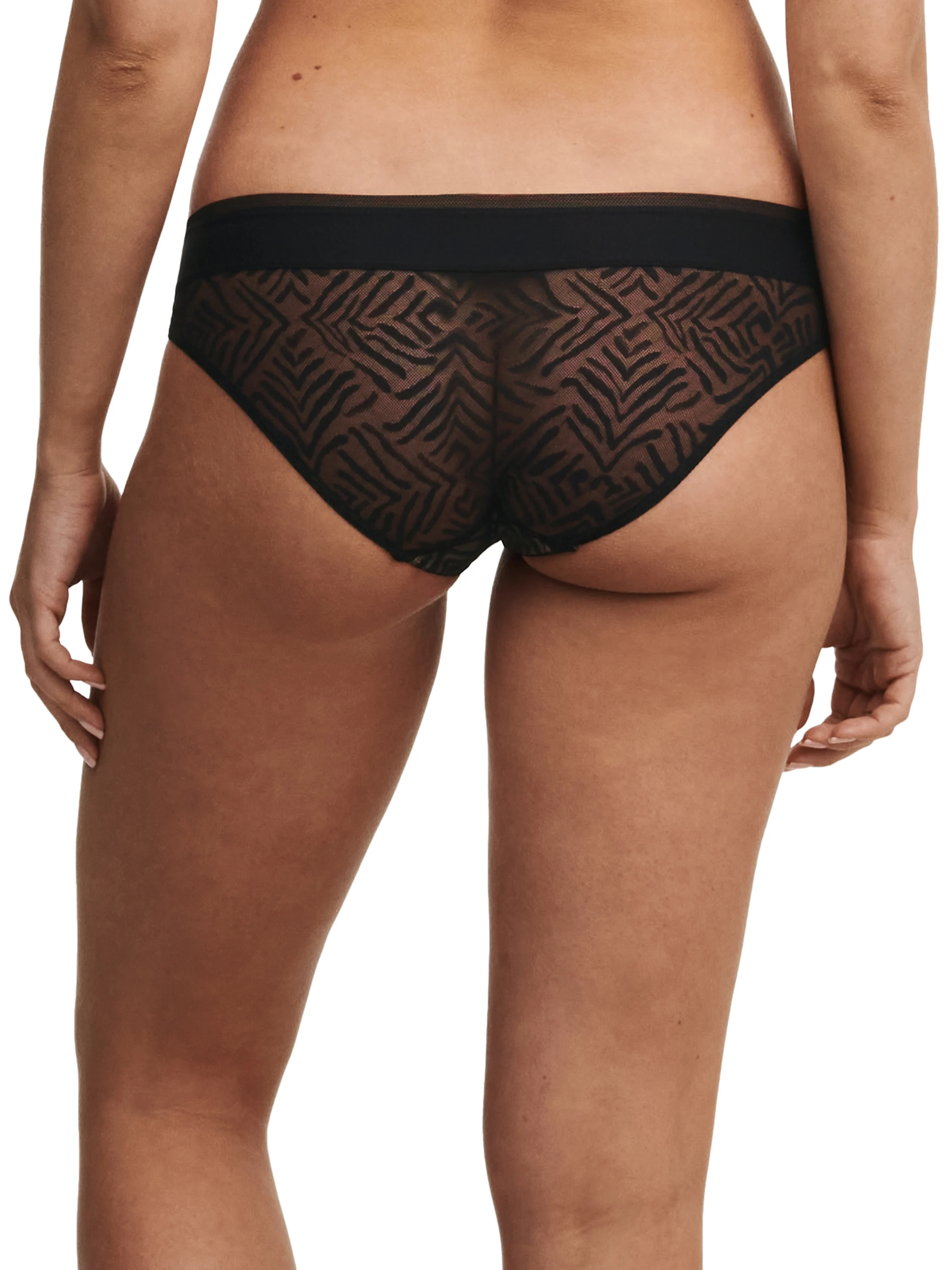 GRAPHIC ALLURE - Slip en dentelle | Noir