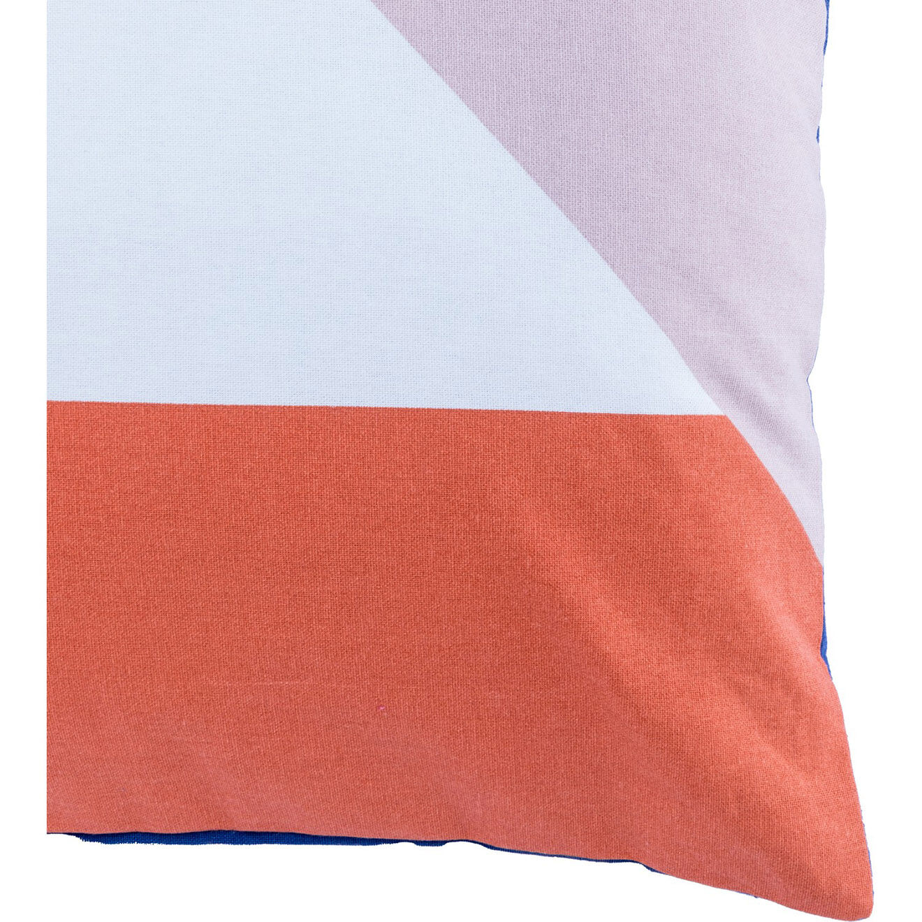 Febronie Housse de coussin d'extérieur Colorblock terracotta - 60x40 cm