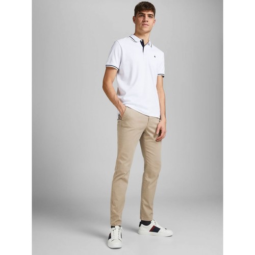 Jack & Jones - 12186479 MARCOJJ FRED-WHITE PEPPER Beige
