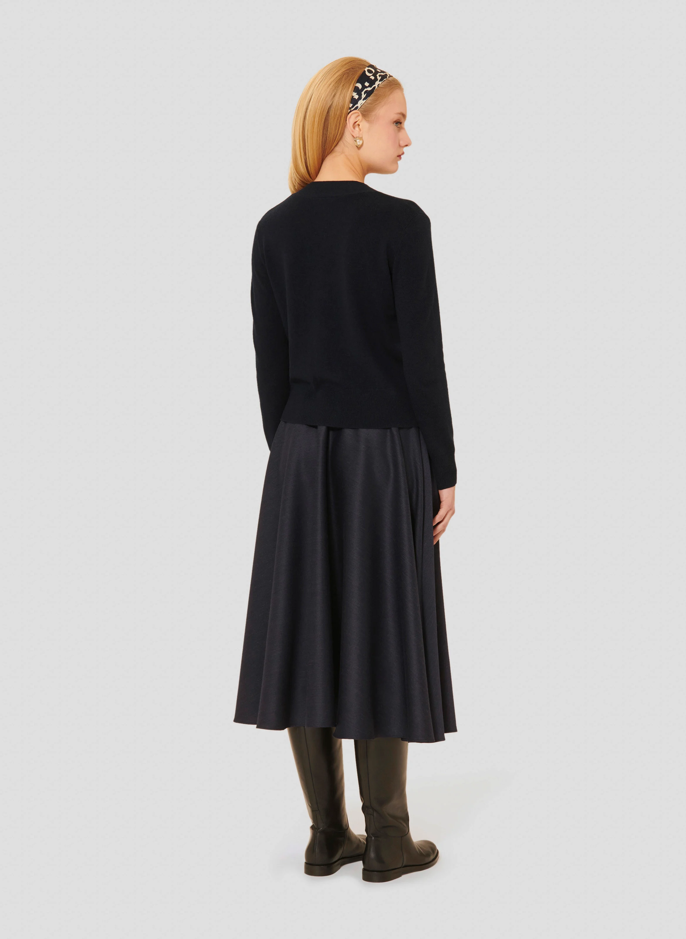 GERMAIN - Gilet droit en laine | Bleu