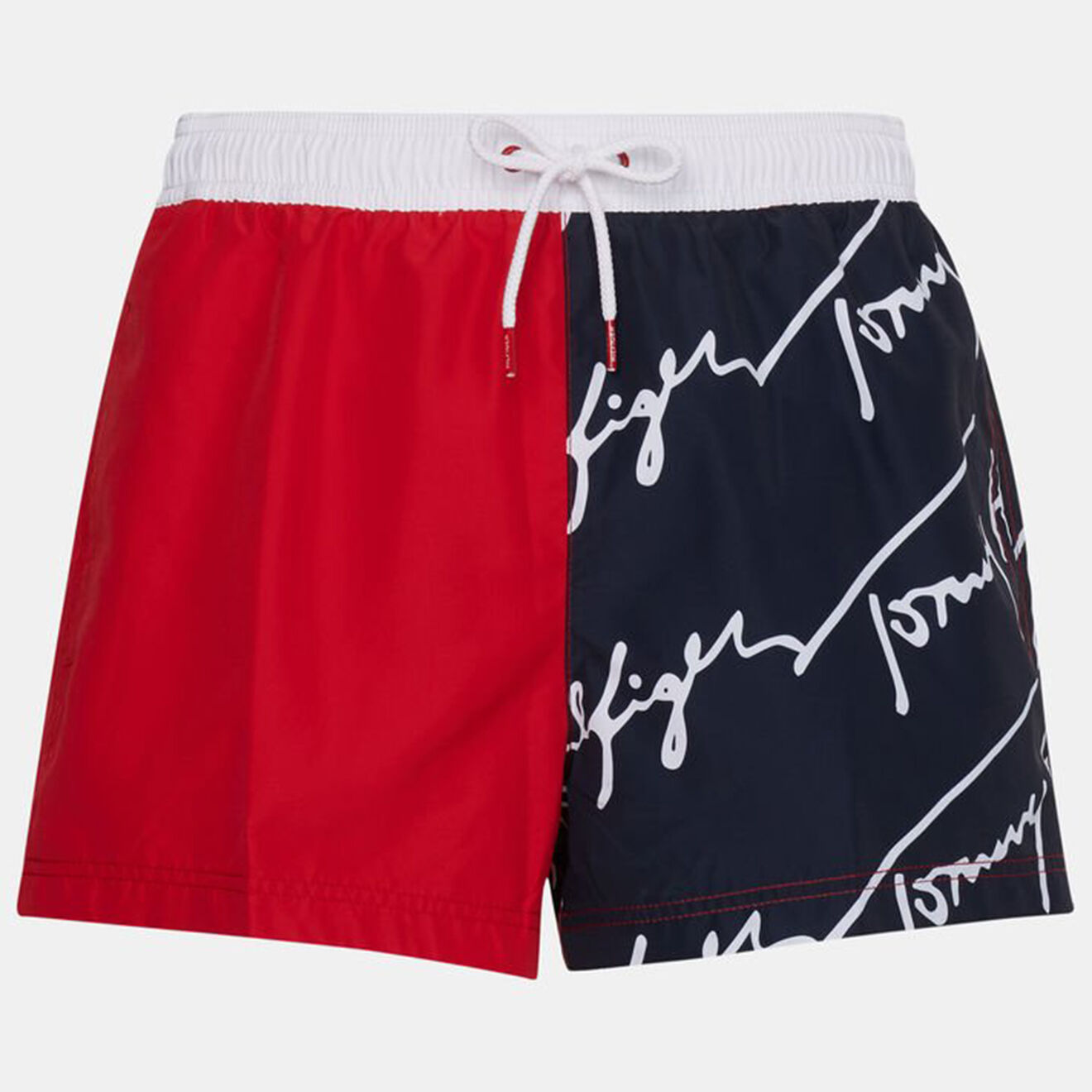 Tommy Hilfiger Short de bain tricolore rouge/marine/blanc
