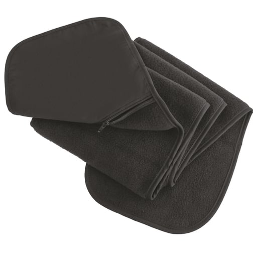 Cachecol bolha acolchoado de inverno Active com bolso com zíper