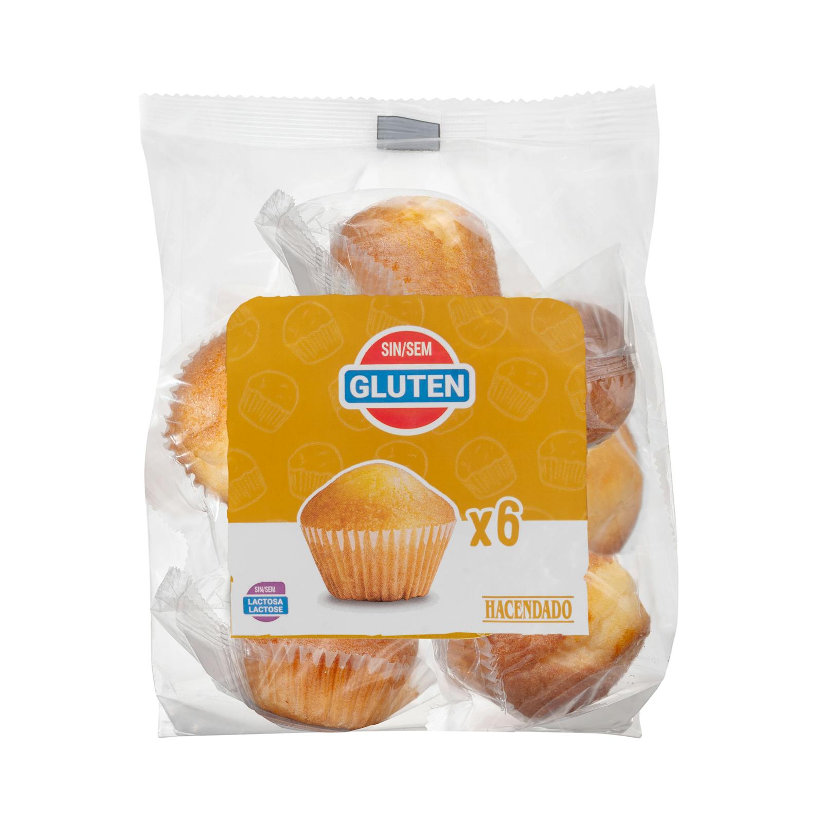 Muffins sans gluten Hacendado