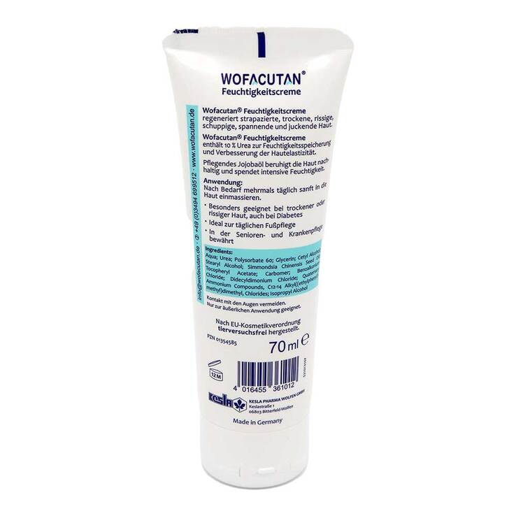 Wofacutan Feuchtigkeitscreme, 70 ml
