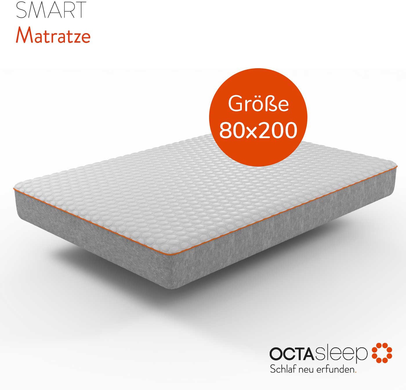 OCTAsleep Komfortschaummatratze »Octasleep Smart Matress« 18 cm hoch 1 Stk. tlg. Innovative Schaumfedern mit neuartigem Komforterlebnis