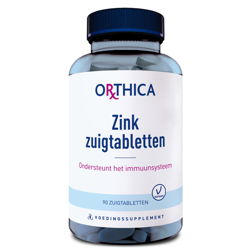 Orthica Zink Zuigtabletten 90 tabletten