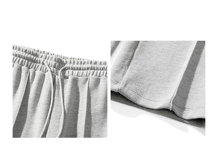 GRAYCIOUS - Broek met trekkoord en rechte pijpen