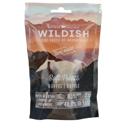 Wildish Dog Semi-Moist Treats Büffel 150g