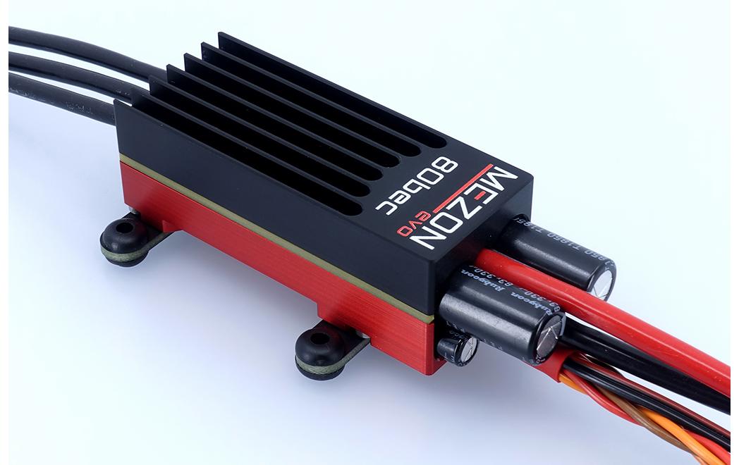 Brushless Regler MEZON EVO 80 BEC 80A, 2-12S<br>80A Brushless ESC mit Telemetrie für Flugmodelle
