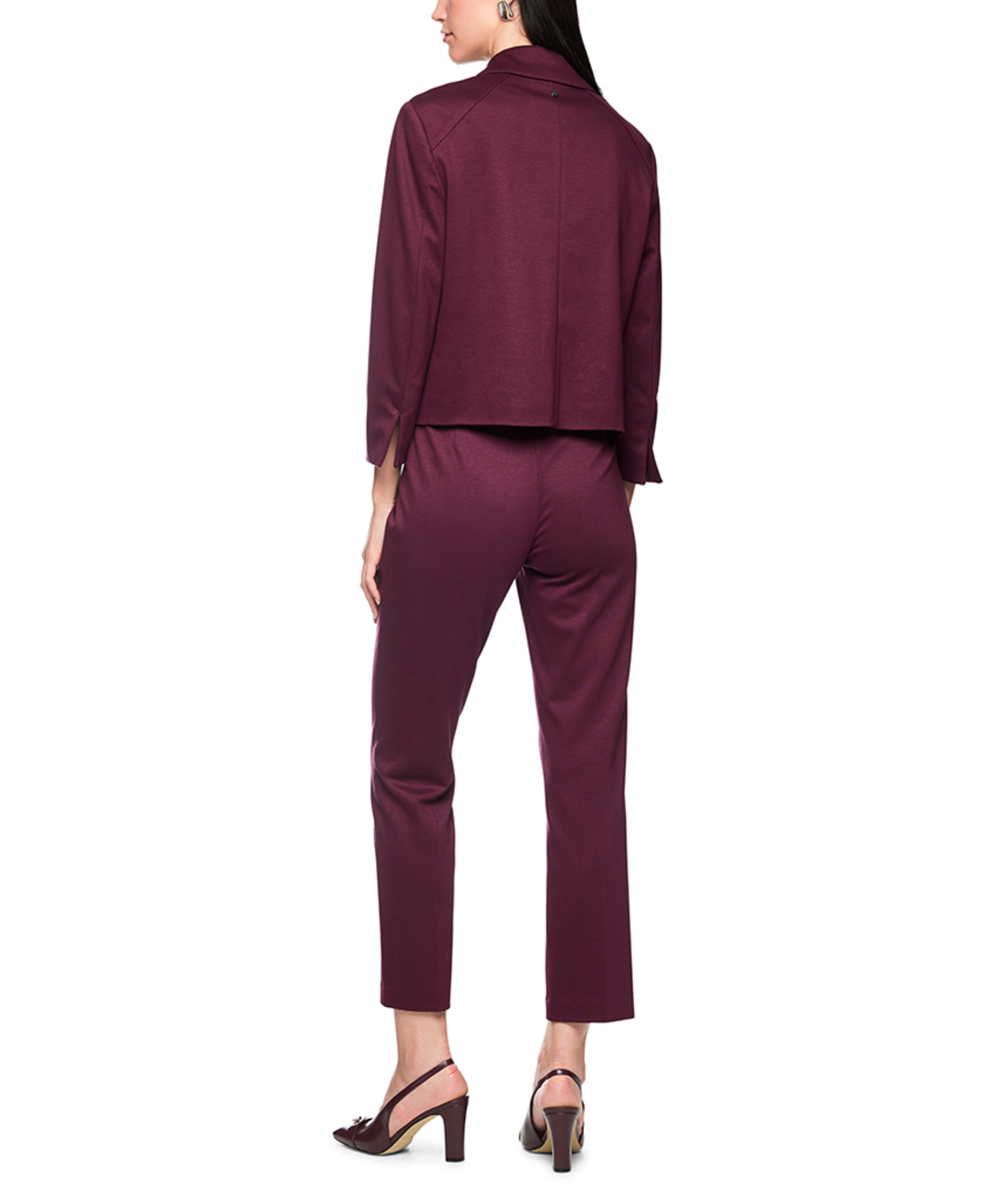Marc Cain Additions Dames jas bordeaux