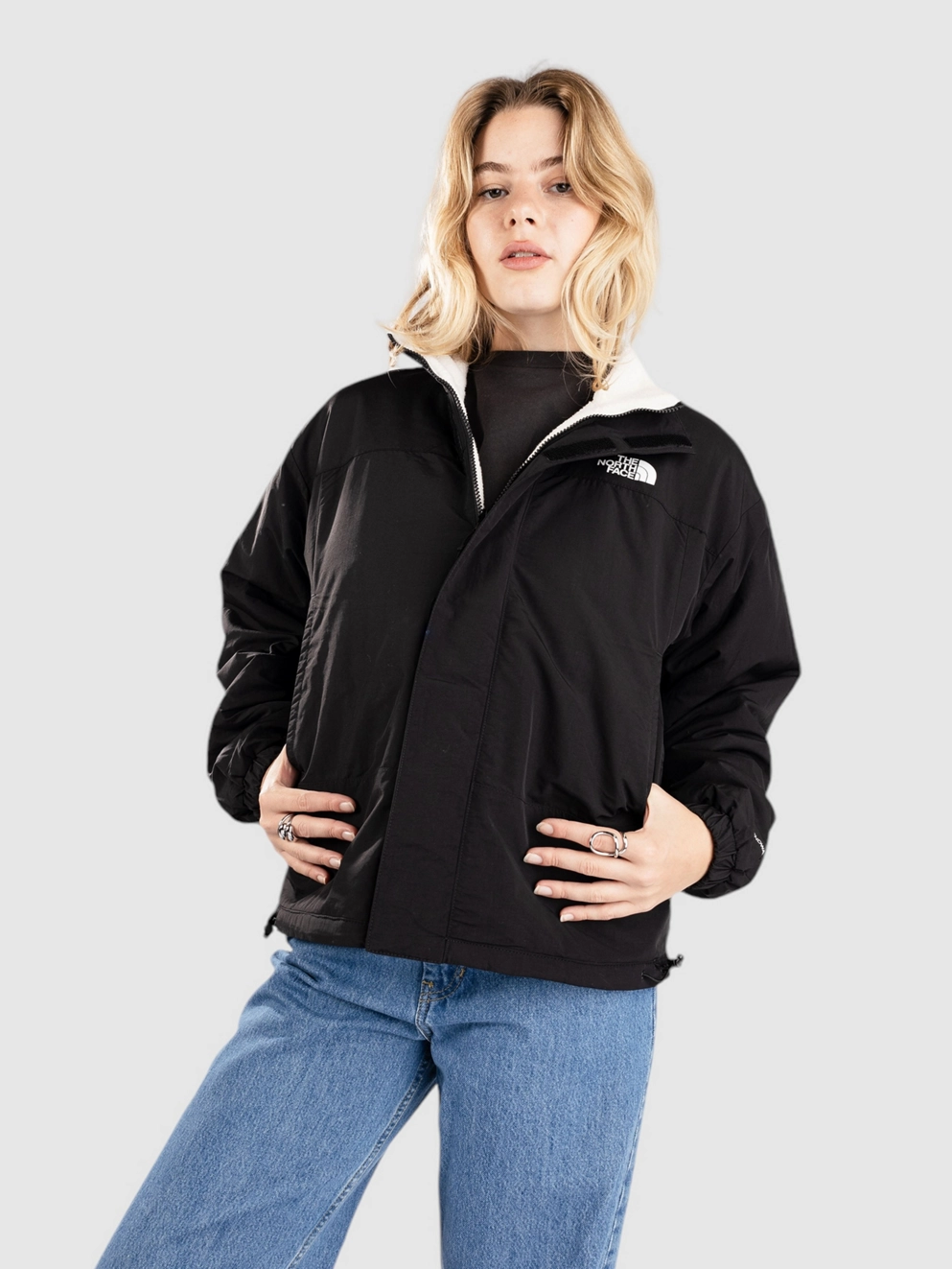 THE NORTH FACE Yumiori Reversible Jacket tnf black/white dune
