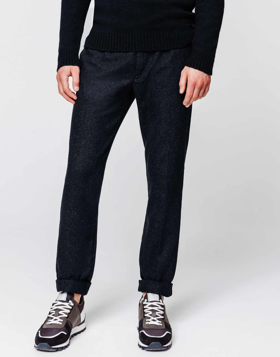 Pantalon laine marine