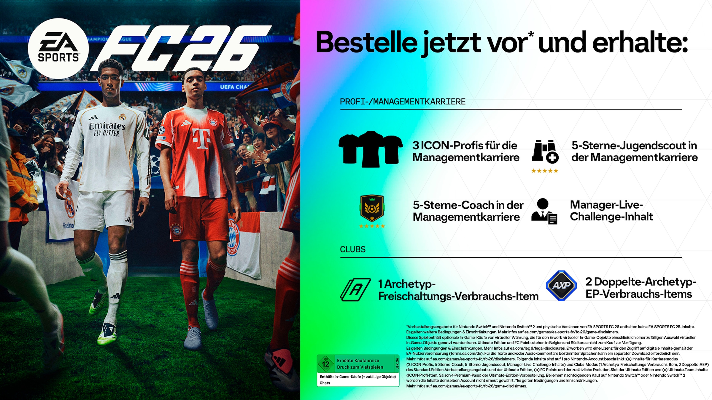 Electronic Arts Spielesoftware »EA Sports FC 26« Nintendo Switch