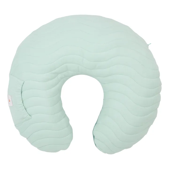Mumade Coussin d'allaitement gonflable | Bleu céladon