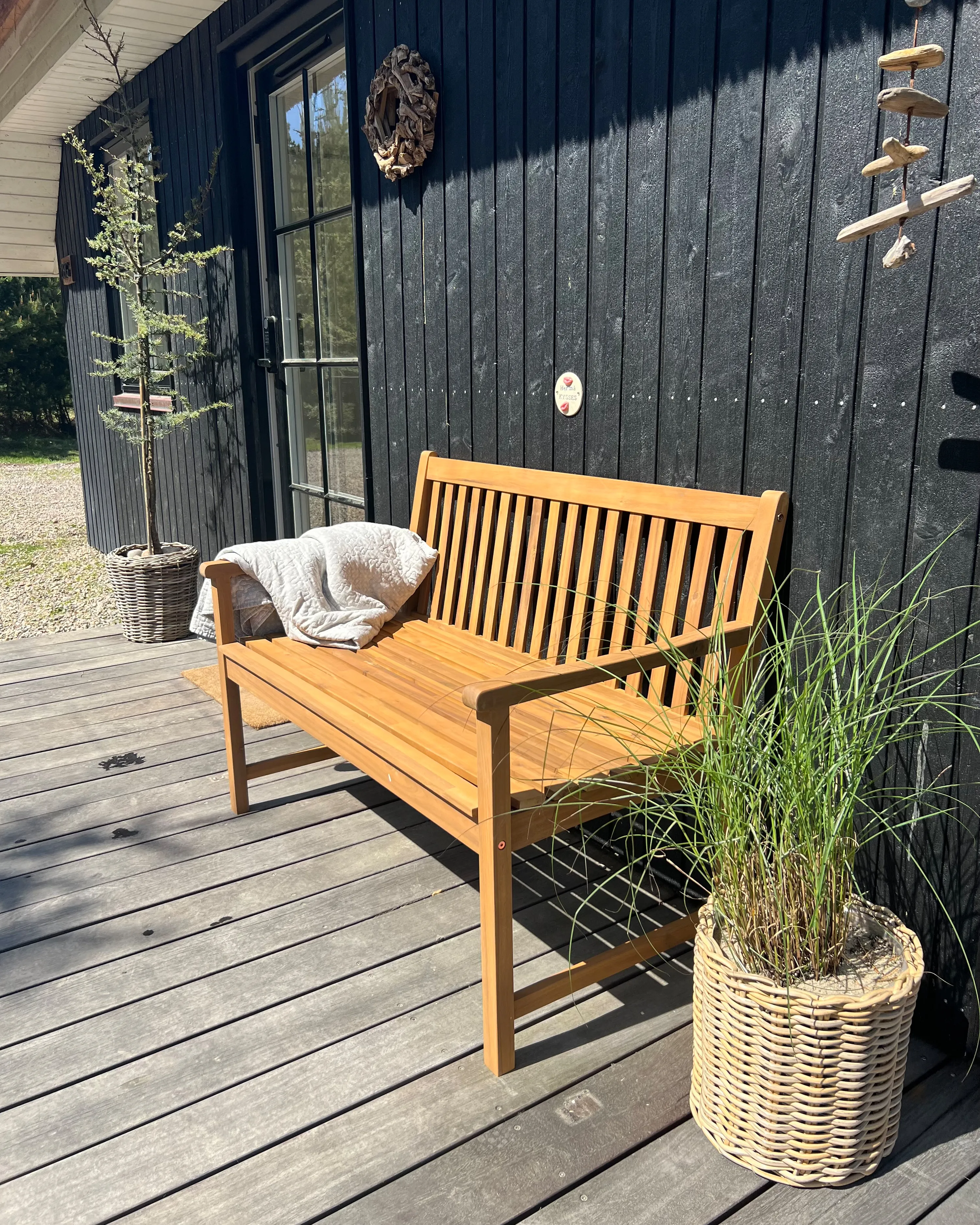 Tuinbank VIVARA 120 cm Gecertificeerd acaciahout Lichtbruin