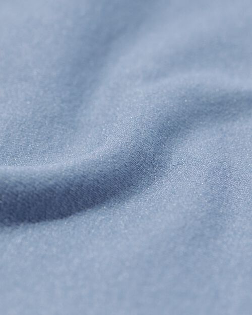 string femme sans coutures en micro bleu moyen