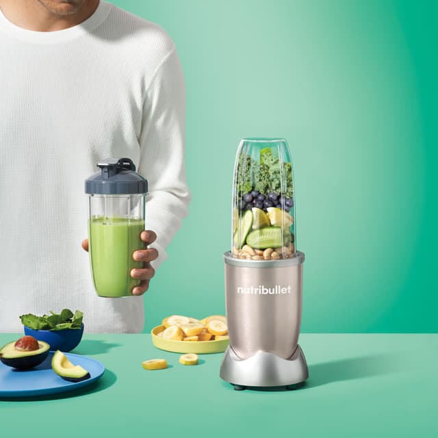 Nutribullet Pro 900 blender NB907CP (champagne)