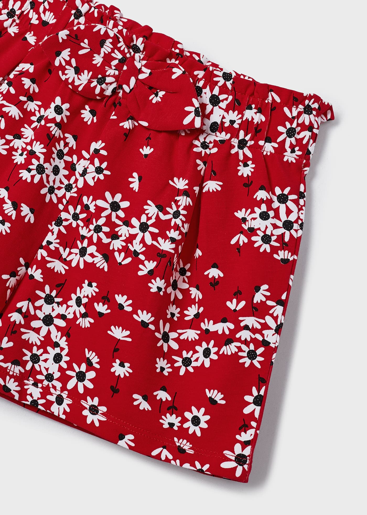 Conjunto de 2 shorts de algodão para meninas