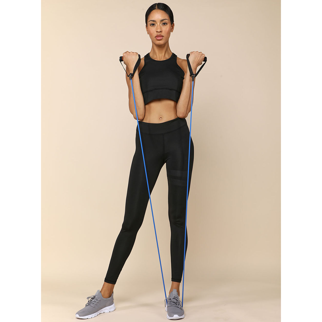 Onamaste Bande de Fitness Heavy bleue
