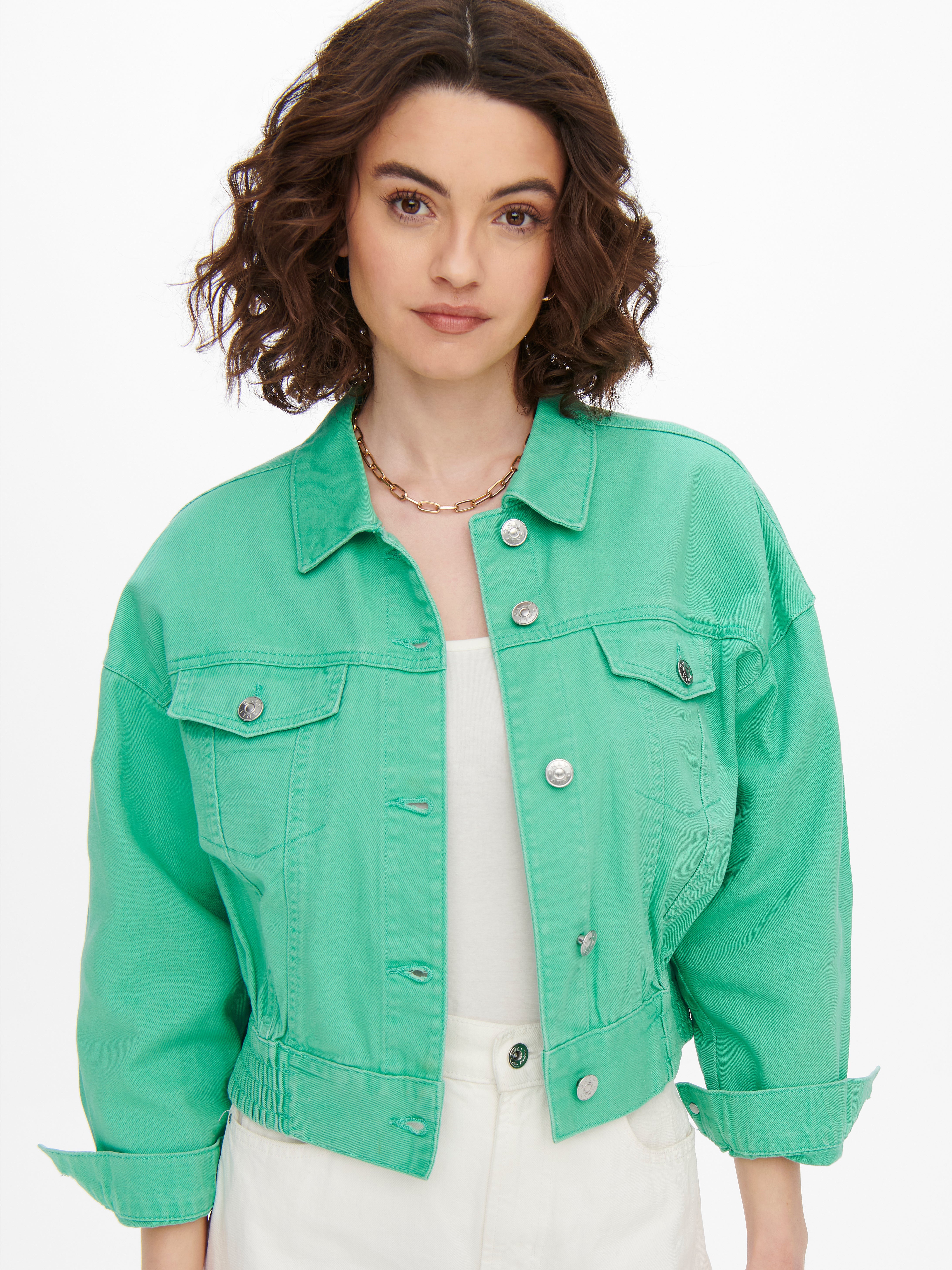 ONLFRIDA-DARSY Jeansjacke Marine Green