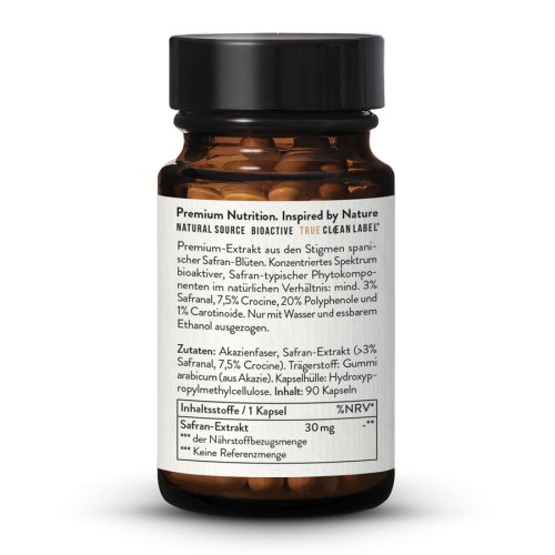 Sunday Natural Products  Safran Extrakt Kapseln