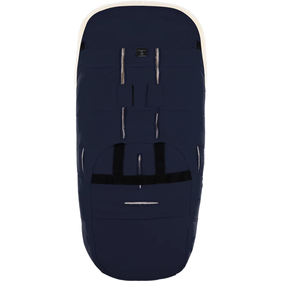 Werner Christ Baby Lammfellfußsack FLIMS navy