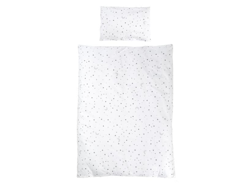 roba Babybett Komplettset Sternenzauber weiss 70 x 140 cm Kombi-Kinderbett umbaubar