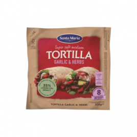 Santa Maria Tortilla wraps met knoflook en kruiden medium