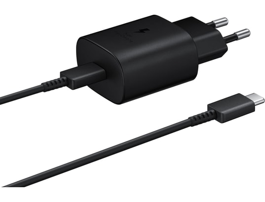 SAMSUNG - Chargeur secteur NOIR ULTRA RAPIDE 25W
