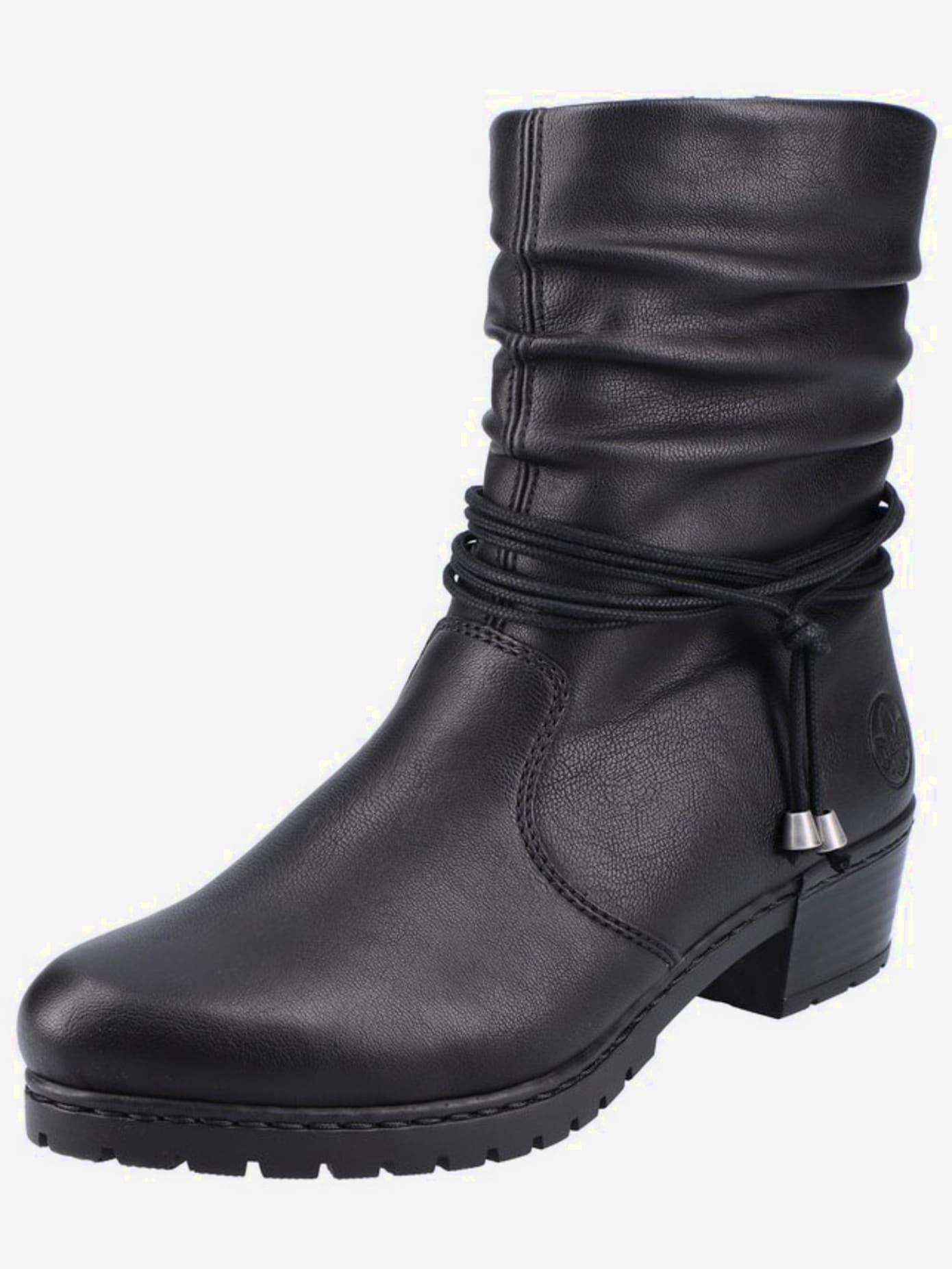 Bottines d'hiver avec tige froncée