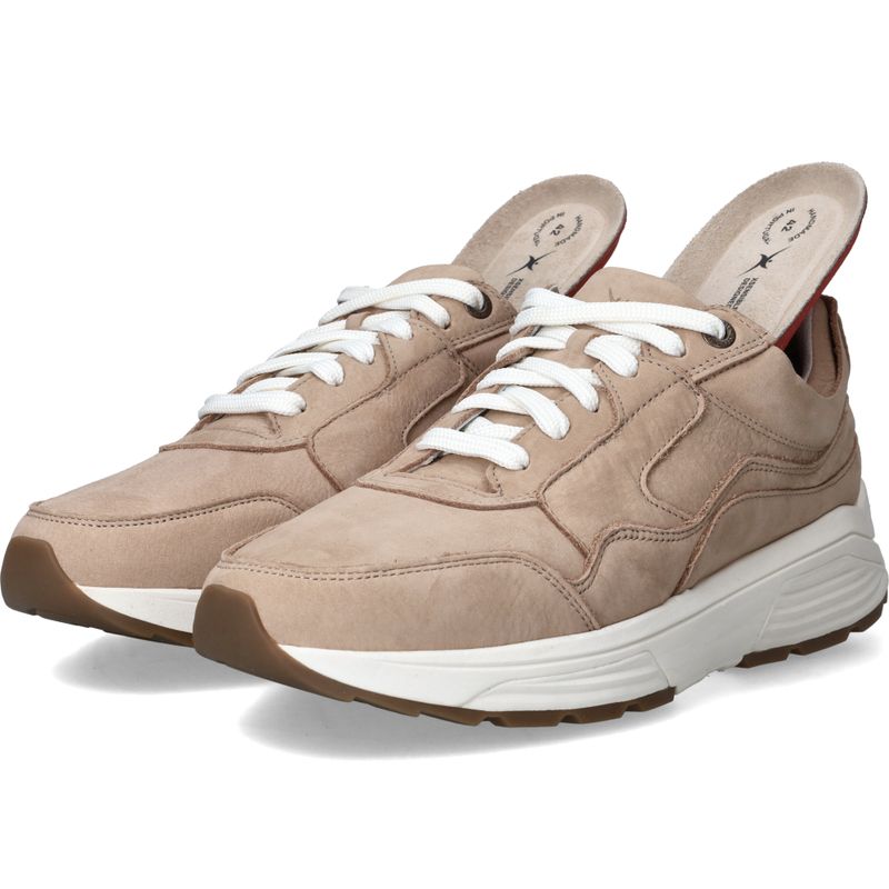 Xsensible Golden Gate Stretchwalker Sneakers Taupe Heren