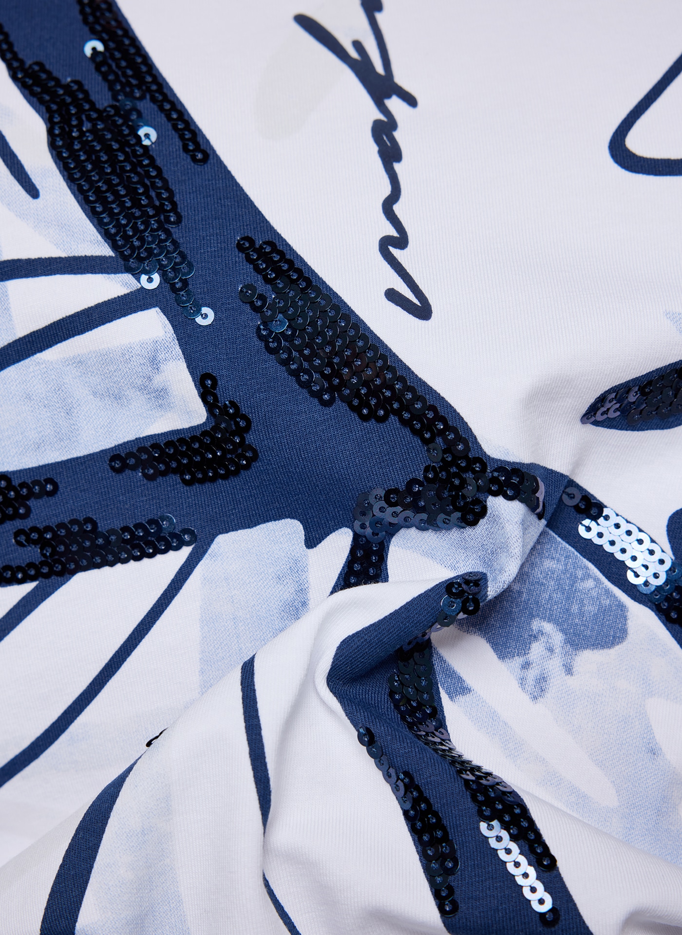 Rabe Print-Shirt , mit Pailletten