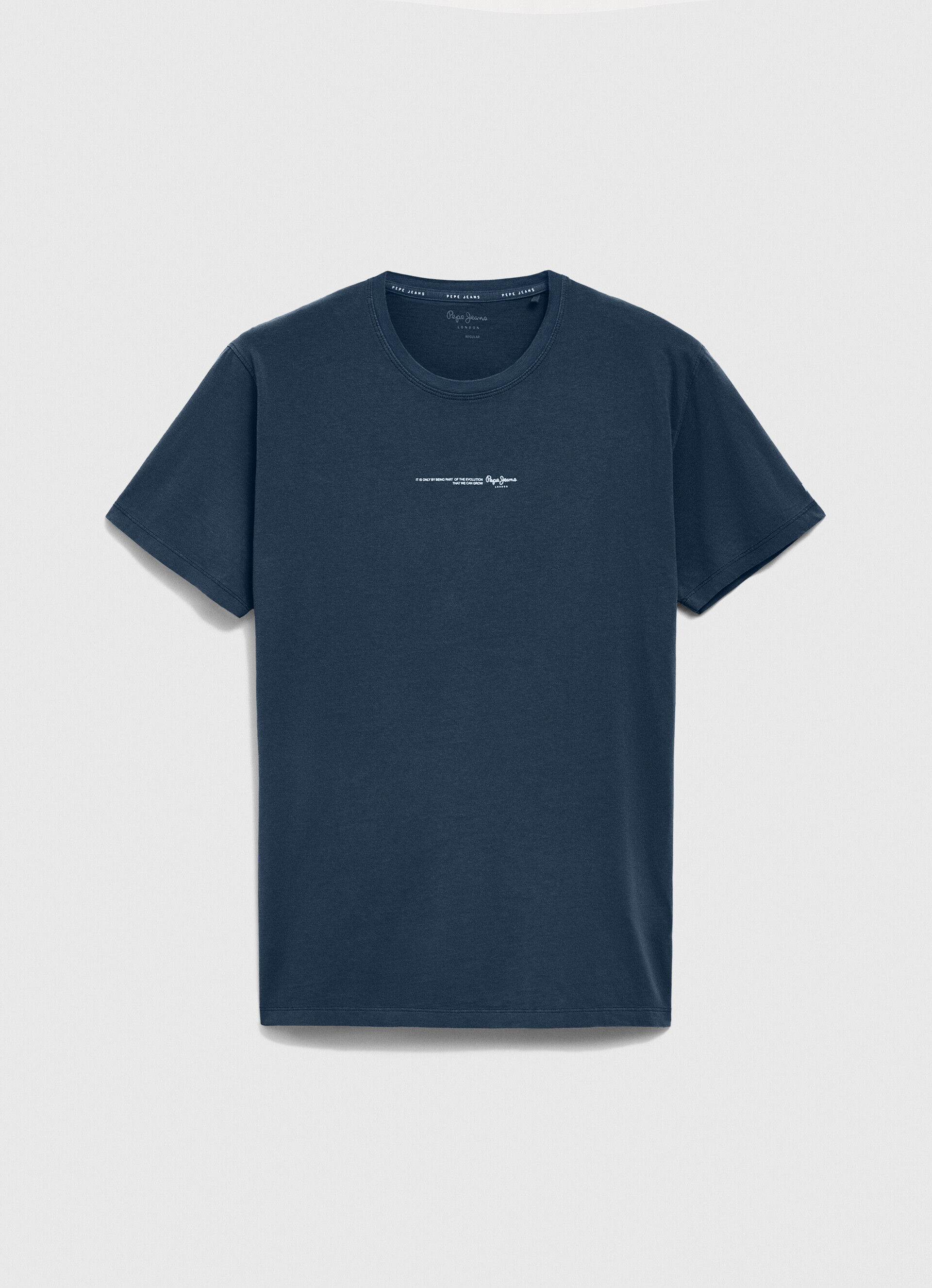 CAMISETA COM LOGOTIPO ESTAMPADO - jarman azul
