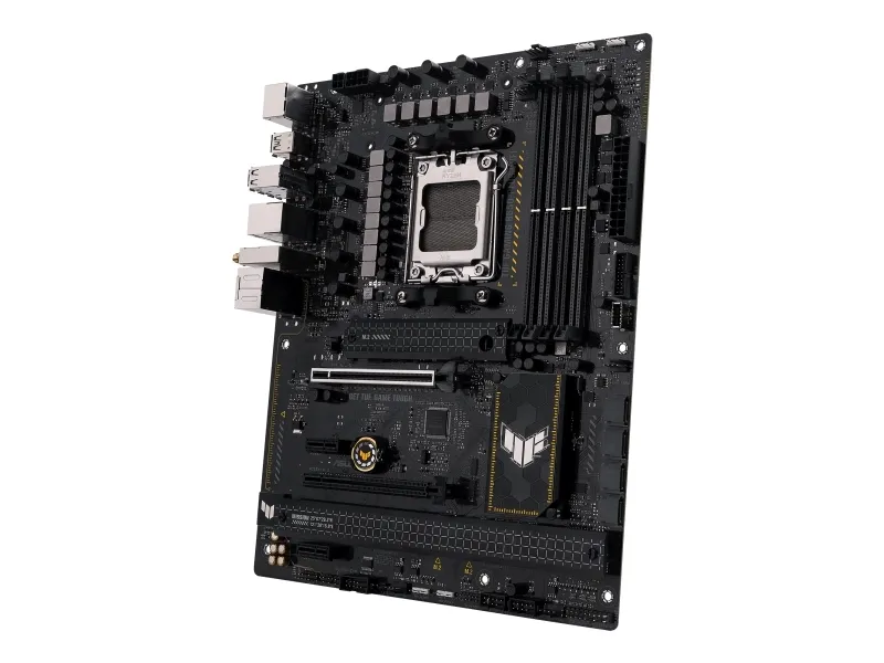 ASUS TUF Gaming B650-Plus WiFi - Bundkort - ATX - Socket AM5 - AMD B650 Chipset - USB-C 3.2 Gen 2x2, USB 3.1 Gen 2, USB 3.2 Gen 2, USB-C 3.2 Gen2, USB-C 3.2 Gen 1 - 2.5 Gigabit LAN, Wi-Fi 6, Bluetooth - onboard grafik (CPU påkrævet) - HD Audio (8-kan