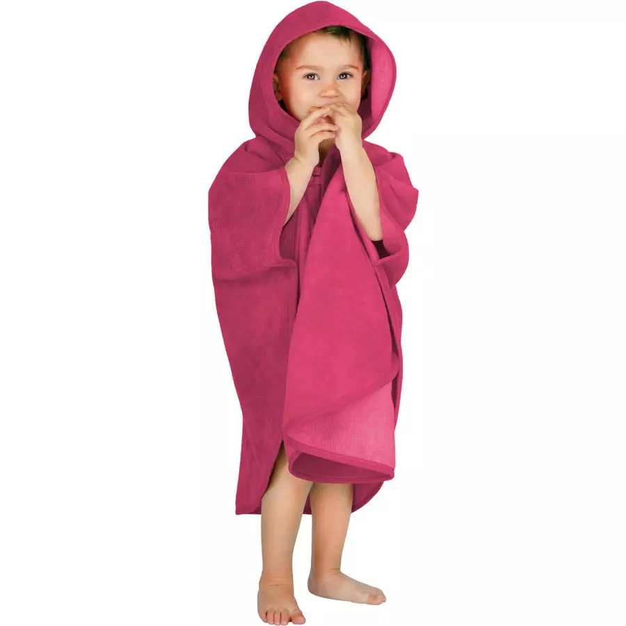 normani Kinder Badeponcho weich Melilla Pink