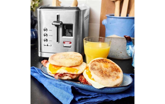 Gastroback Toaster »Digital 2S Silber« für 2 Scheiben 950 W