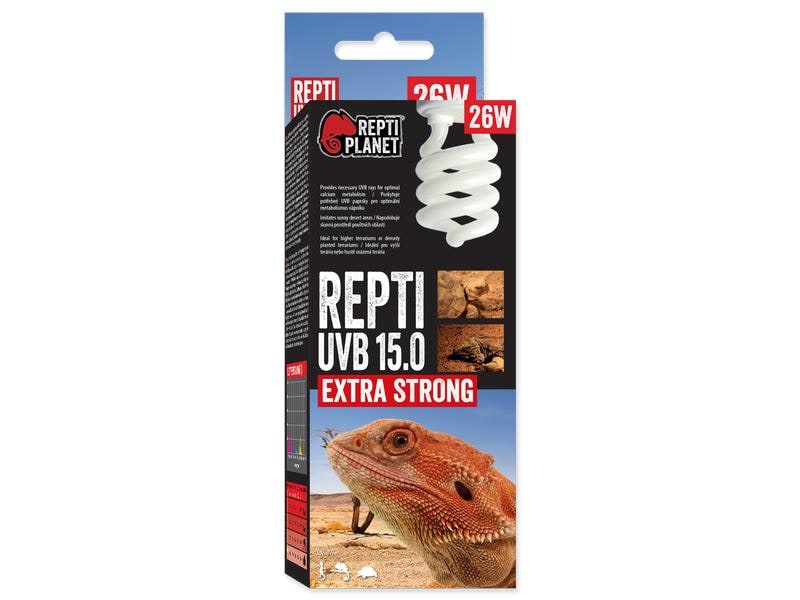 Repti Planet Terrarienlampe Sparlampe 15.0 26 W Beleuchtung für Wüstenterrarien