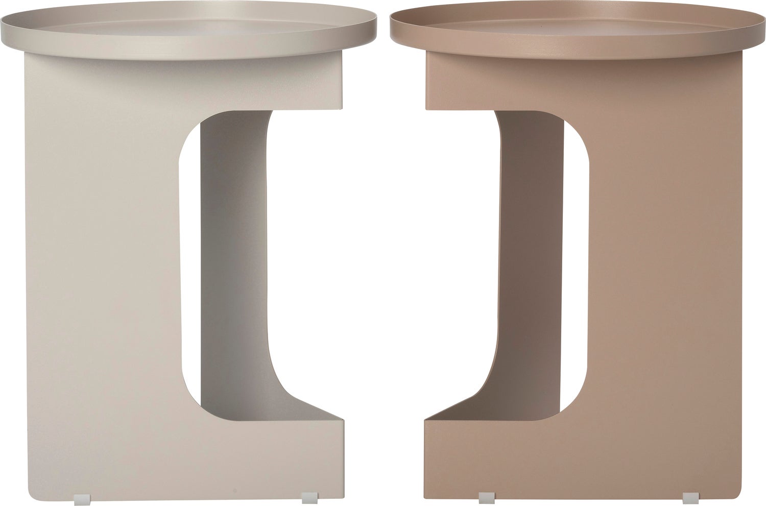 Intratuin bijzettafel Ferdi crème D 40 H 50 cm